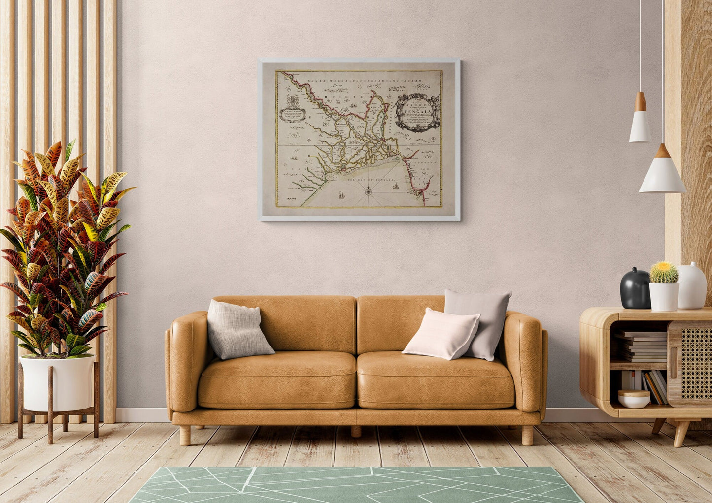 Bay of Bengal Map dated 1685