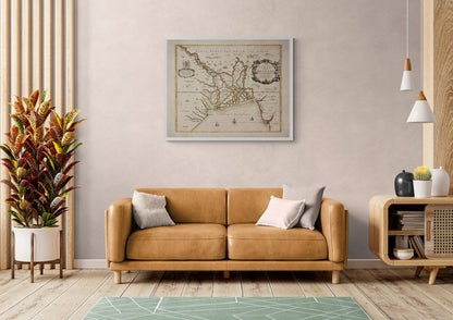 Bay of Bengal Map dated 1685